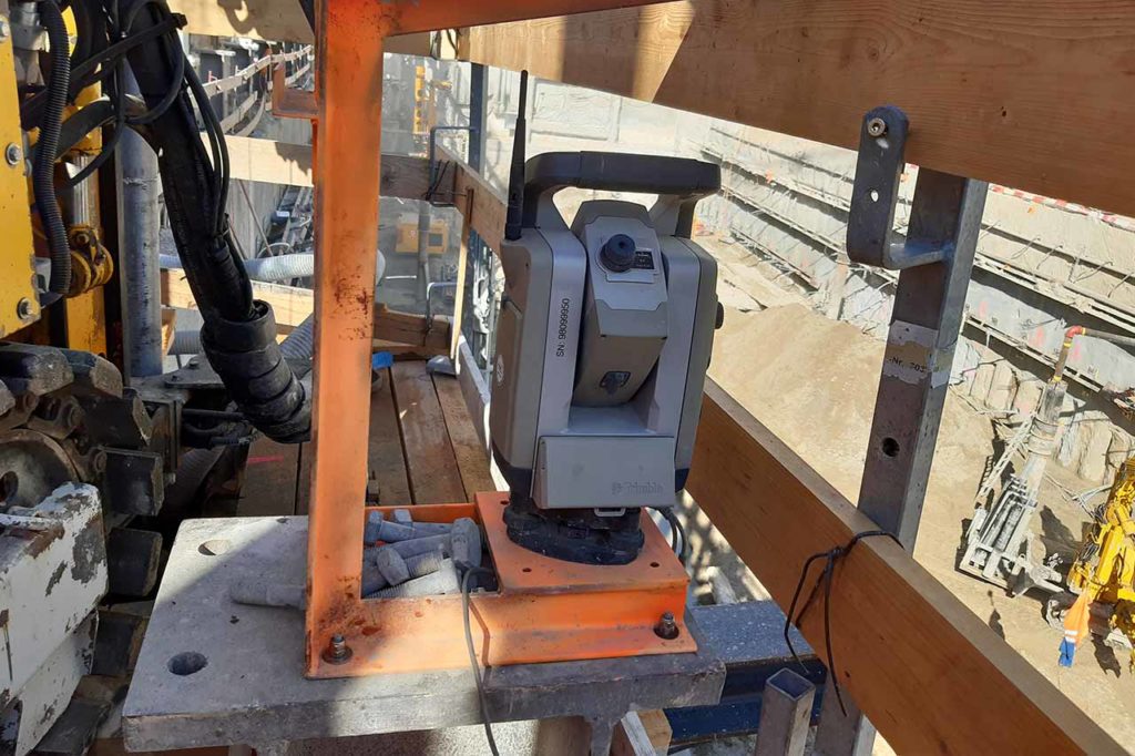 terra vermessungen ag Geomonitoring Baugrubenueberwachung