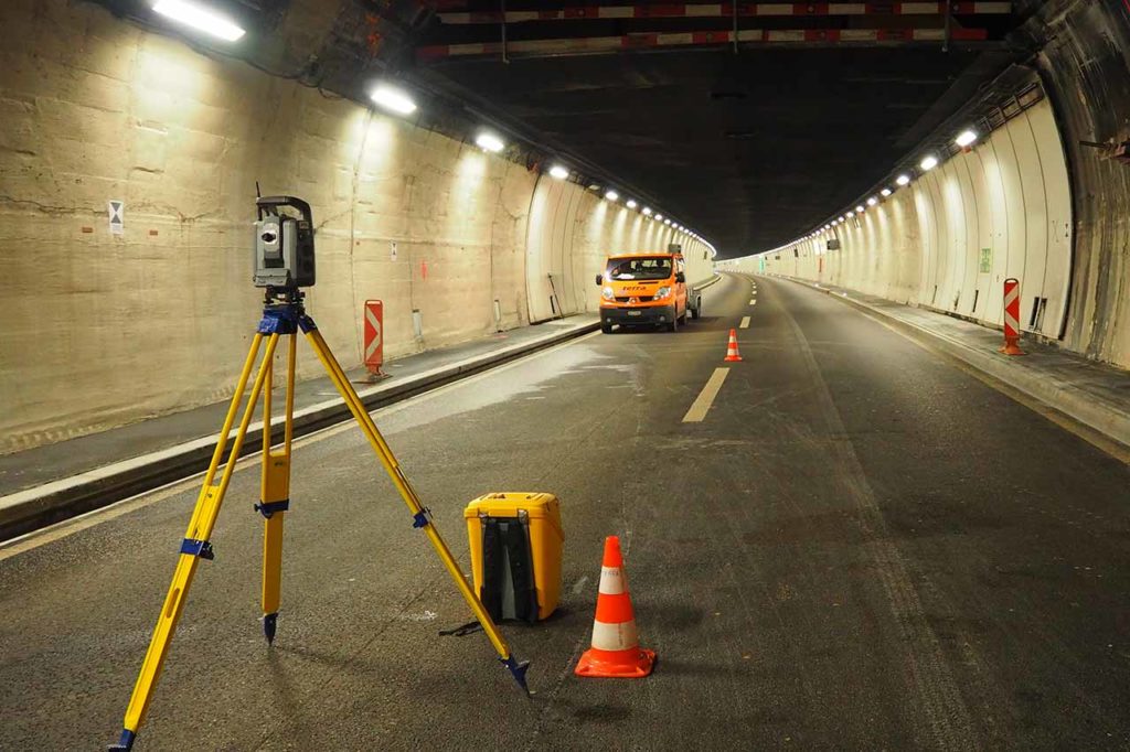 terra vermessungen ag Ingenieurvermessung Tunnelvermessung 1
