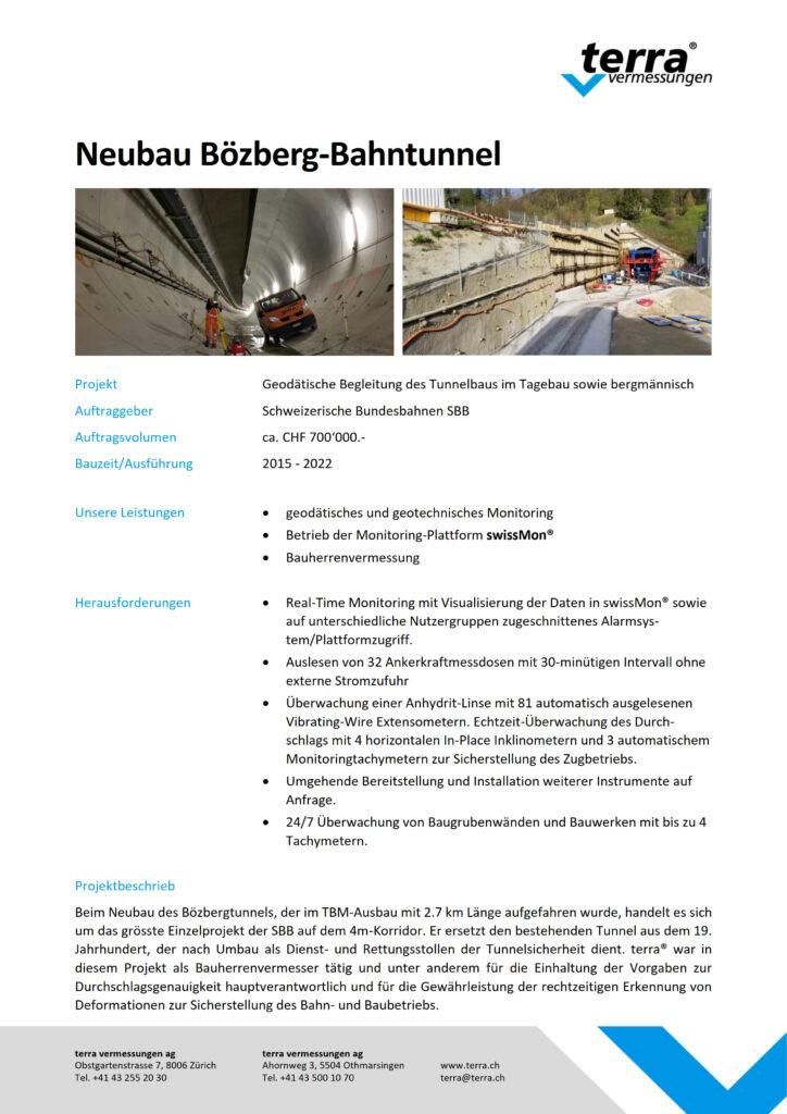 terra vermessungen ag projekte boezberg bahntunnel referenzblatt rev02