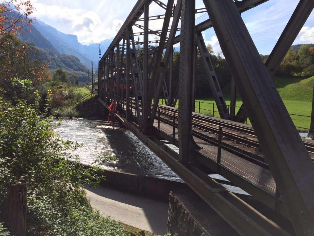 terra vermessungen ag projekte structural health monitoring linthbruecke muehlefuhr daeniberg