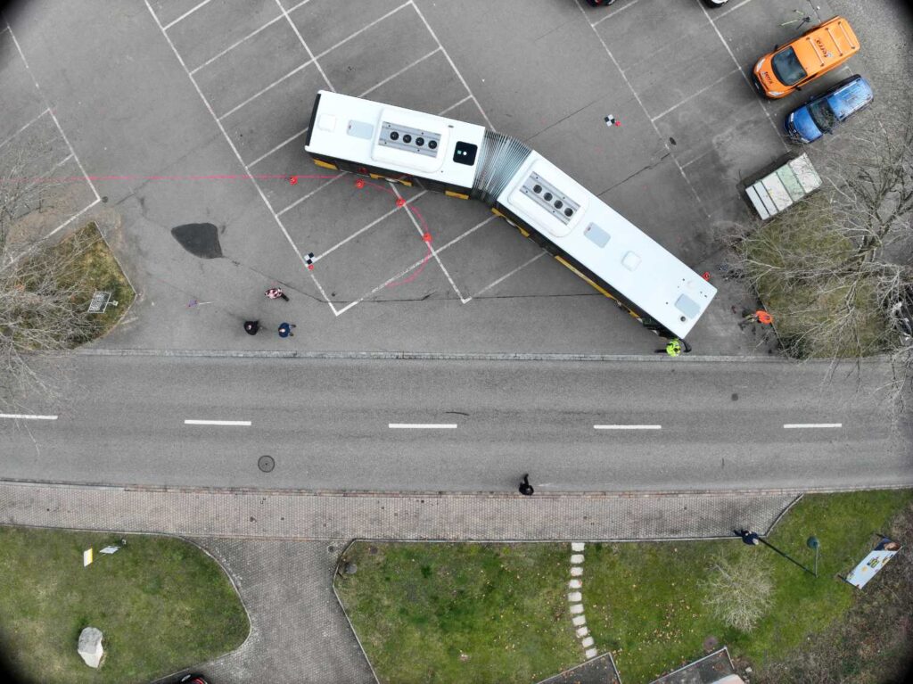 terra vermessungen ag aktuelles fahrversuche bushhaltestelle kloster mariastein 3